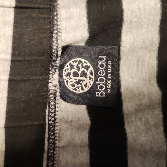 Women's Bobeau Asymmetrical Black and Gray Skirt - Picture 6 of 6